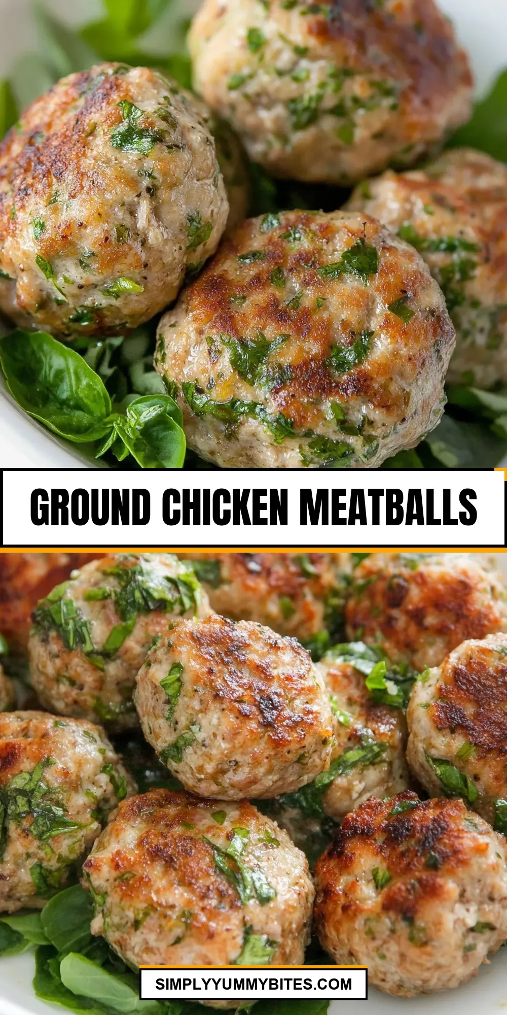 Ground Chicken Meatballs Recipe
