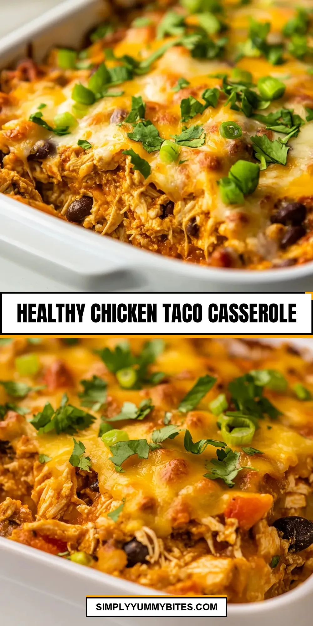 How To Make Flavorful Healthy Chicken Taco Casserole