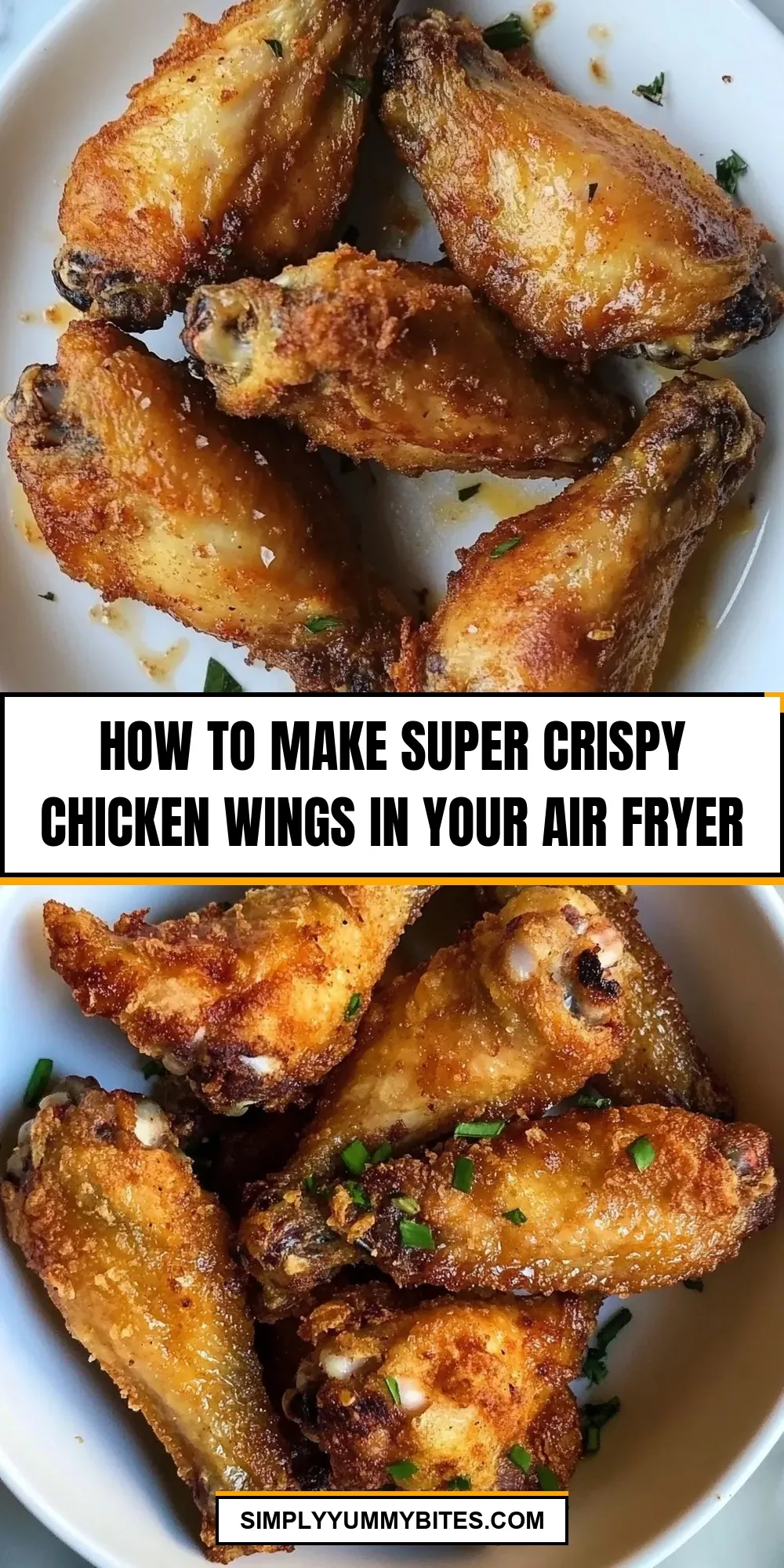 Easy How To Make Super Crispy Chicken Wings In Your Air Fryer Recipe