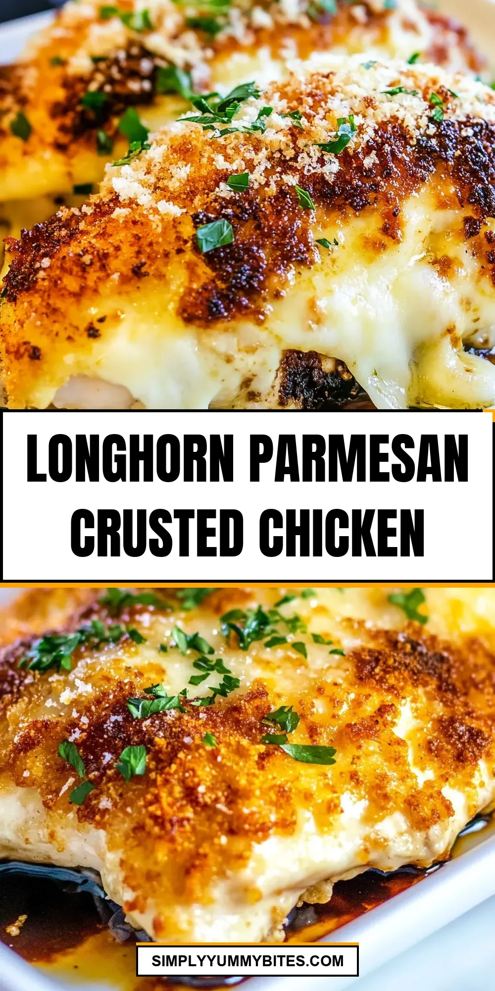 The Best Longhorn Parmesan Crusted Chicken Ever