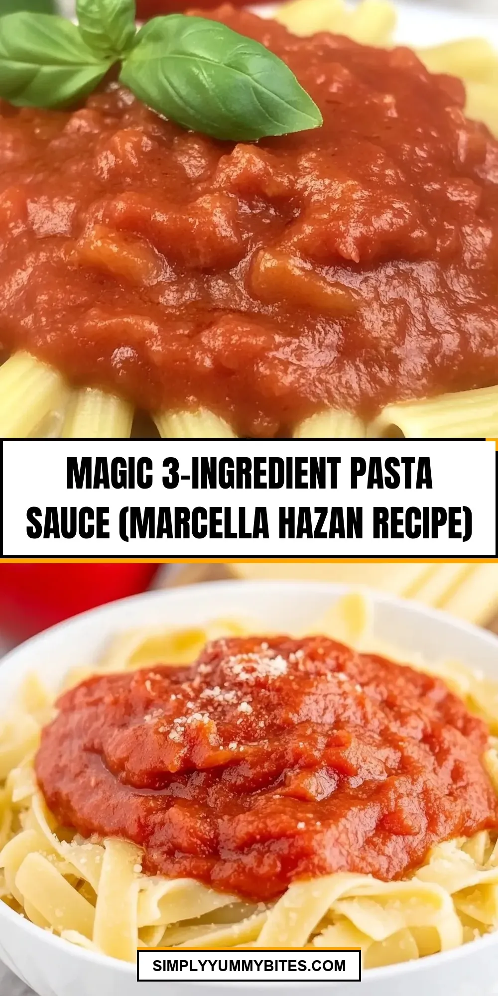 Magic 3-Ingredient Pasta Sauce (Marcella Hazan ) Recipe