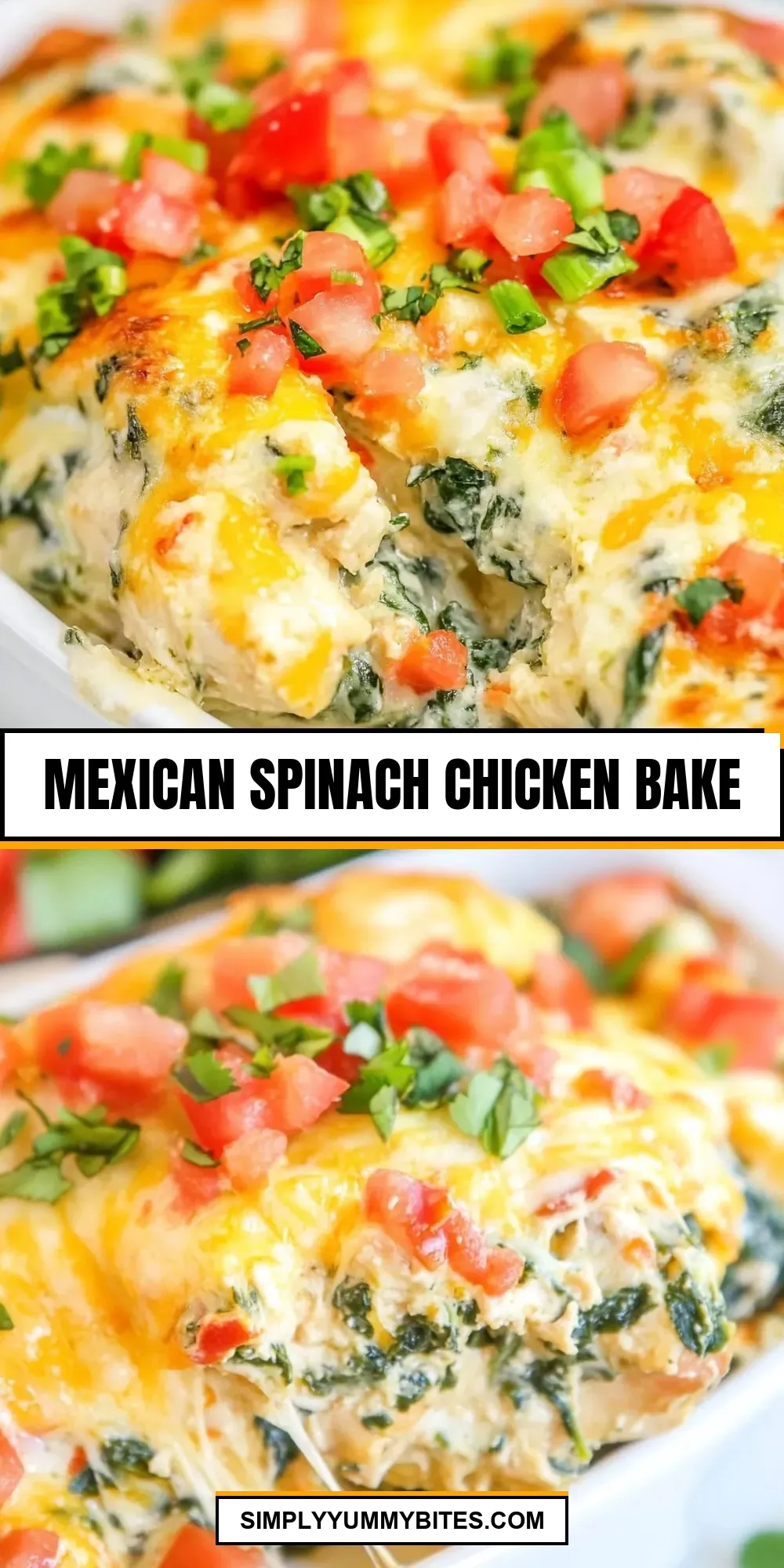 How To Make Easy Mexican Spinach Chicken Bake