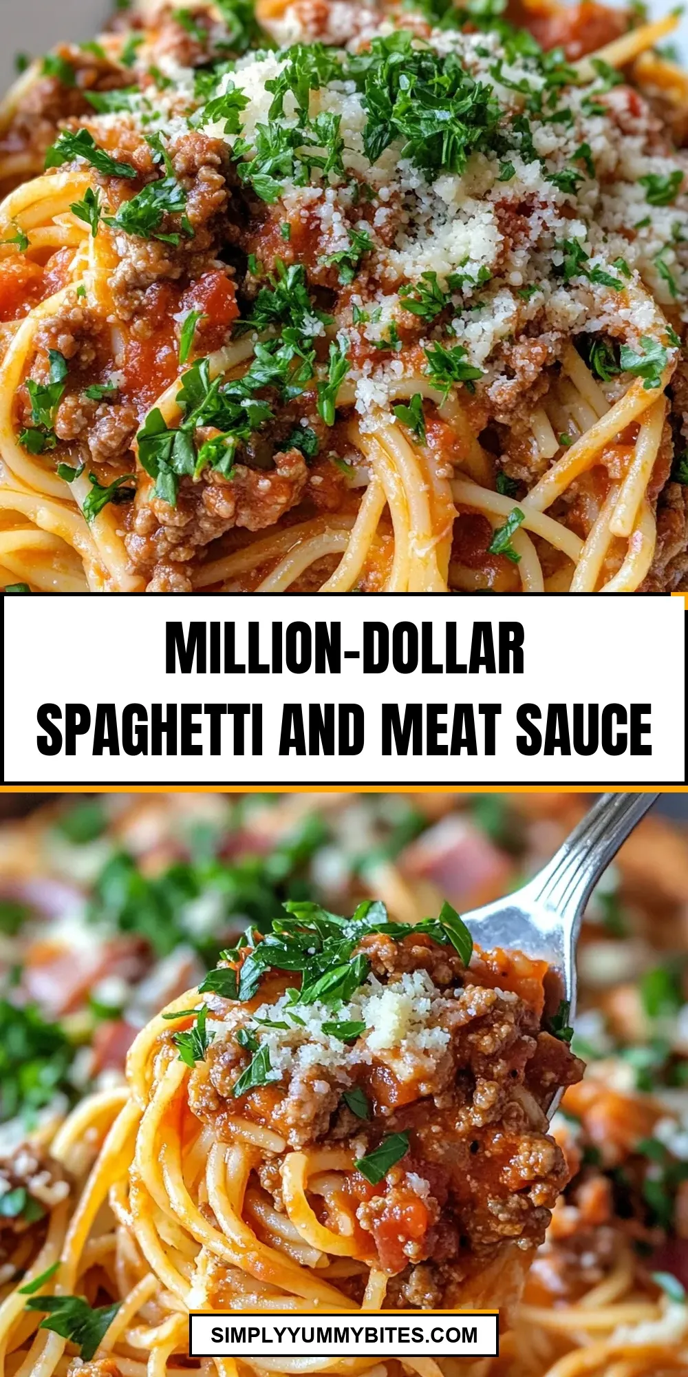Easy Million-Dollar Spaghetti And Meat Sauce Recipe
