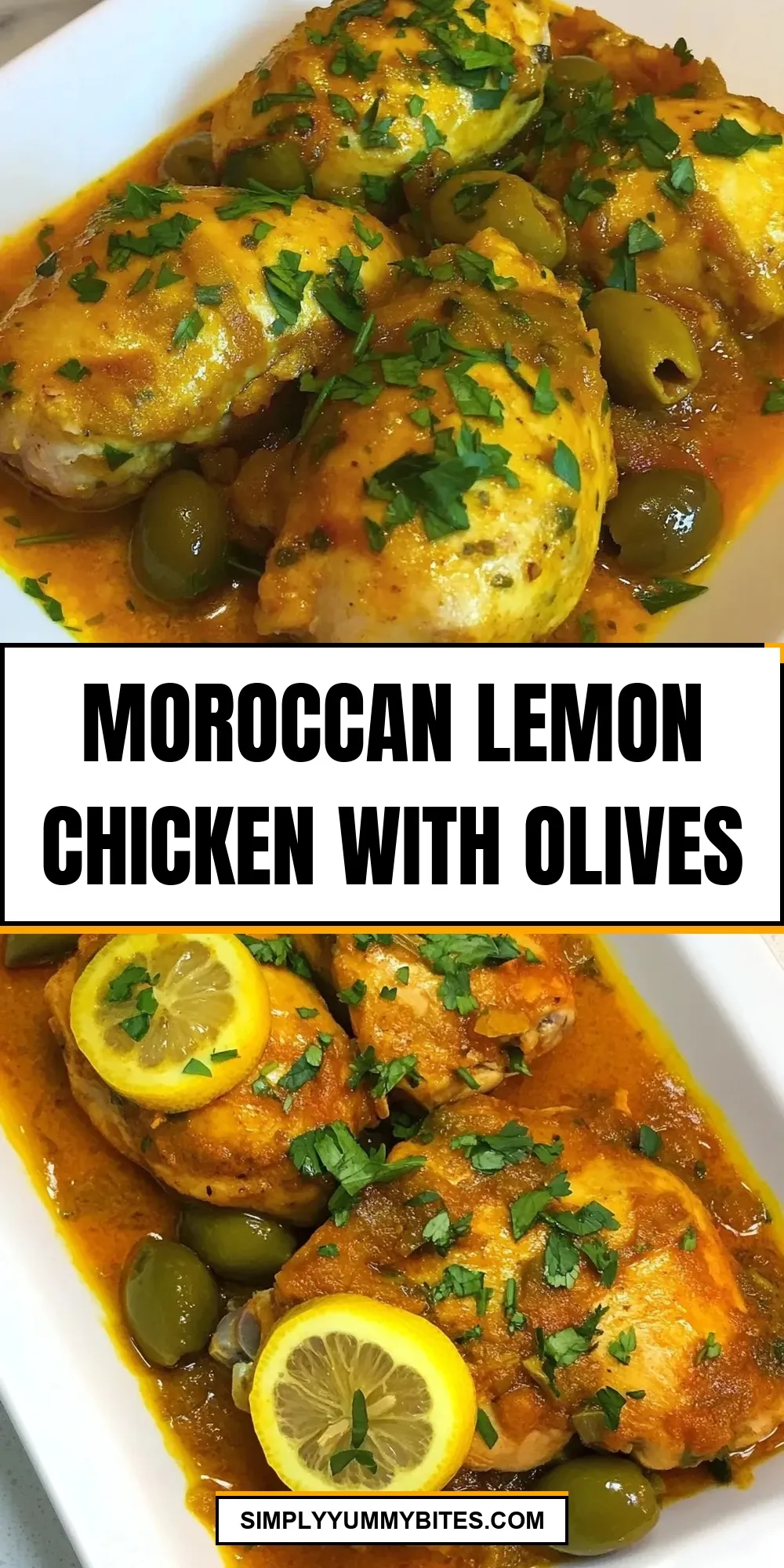 Moroccan Lemon Chicken With Olives (Ultimate & Delicious)