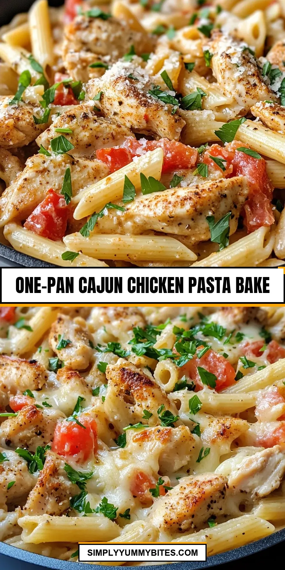 How To Make Homemade One-Pan Cajun Chicken Pasta Bake