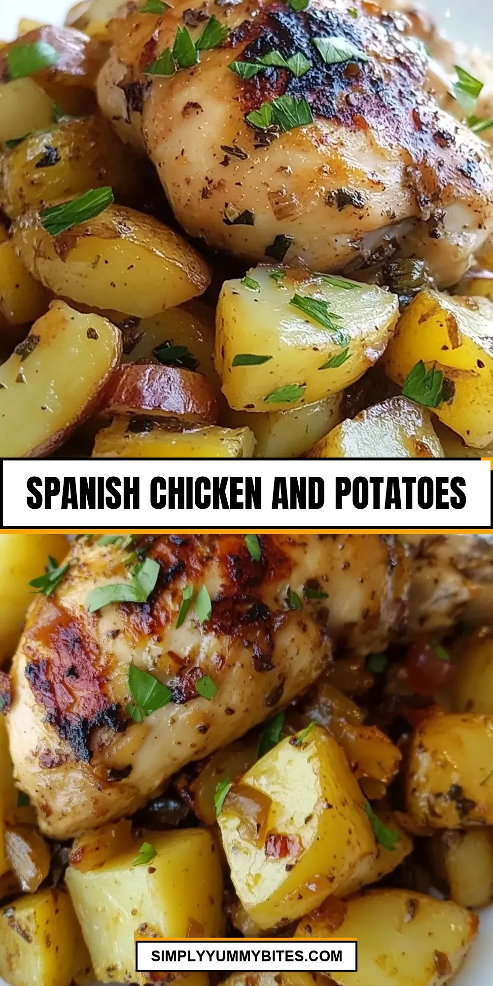 The Best Spanish Chicken And Potatoes Ever