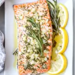 Easy 10-Minute Garlic and Rosemary Roasted Salmon photo