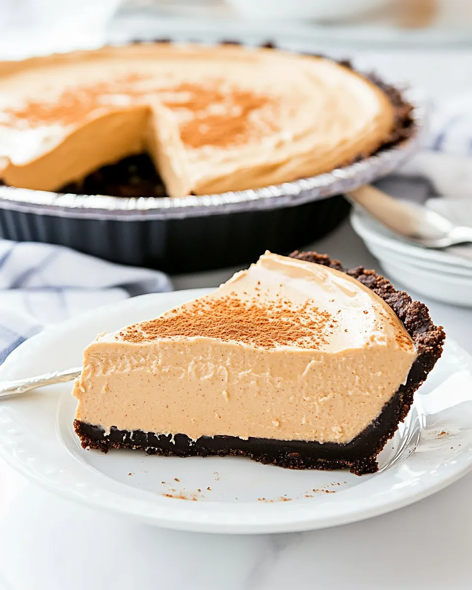 Easy 10-Minute No-Bake Peanut Butter Pie: The Famous Afternoon Delight Recipe photo