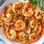 Easy 15-Minute Creamy Tomato Garlic Butter Shrimp photo