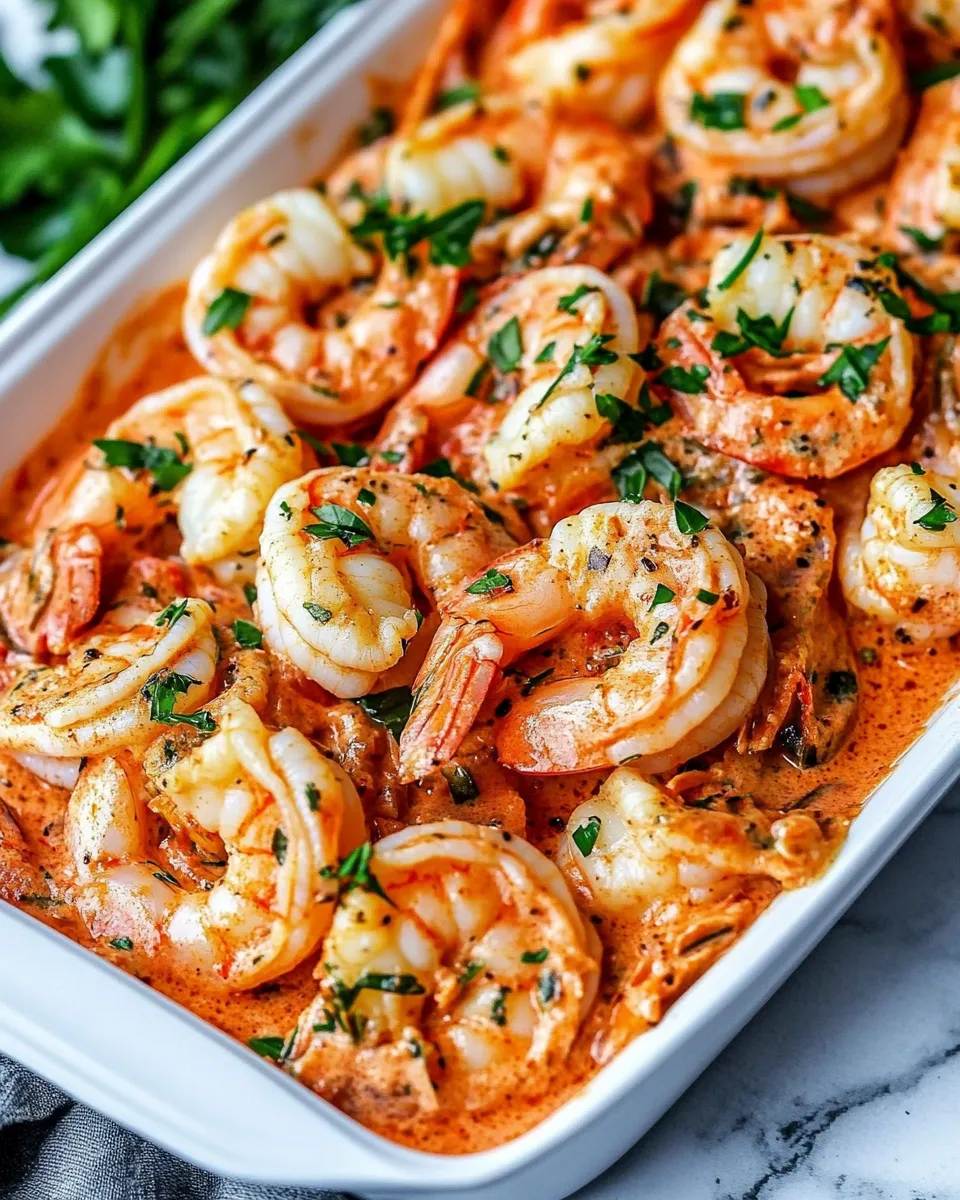 Savory 15-Minute Creamy Tomato Garlic Butter Shrimp dish photo