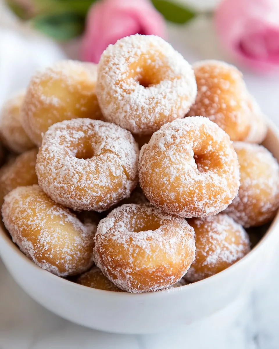 Easy 15-Minute Homemade Donuts photo