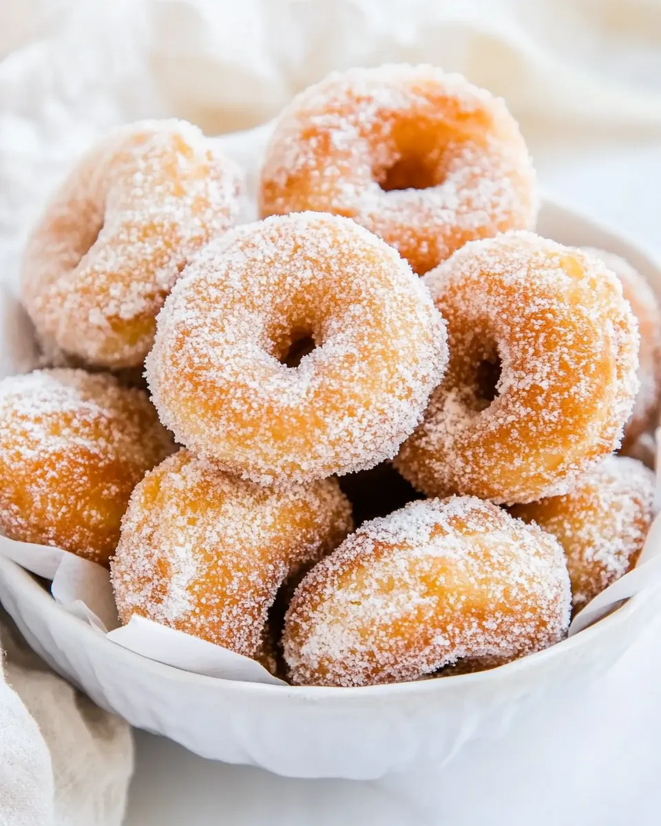 Classic 15-Minute Homemade Donuts recipe photo