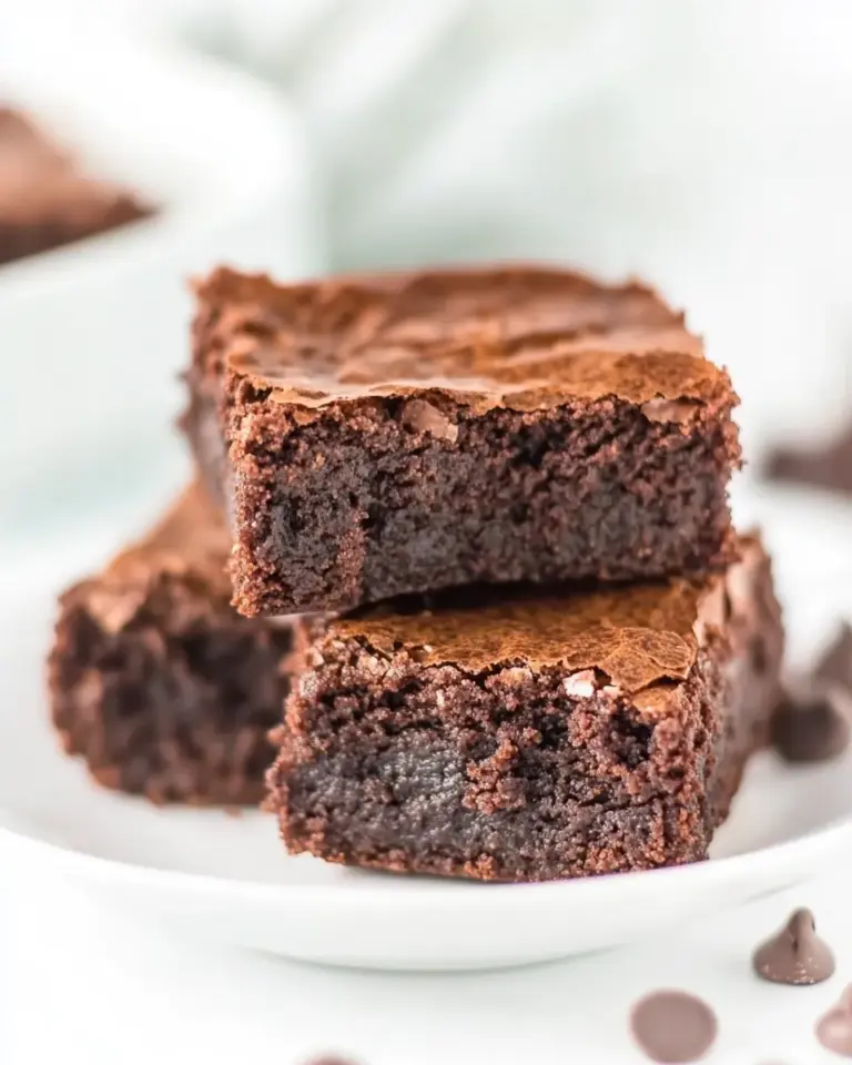 Easy 3-Ingredient Nutella Brownies photo