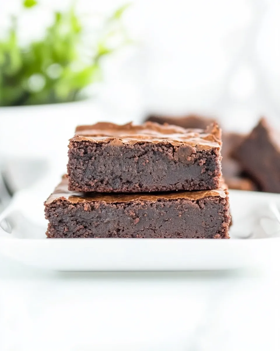 Quick 3-Ingredient Nutella Brownies recipe photo