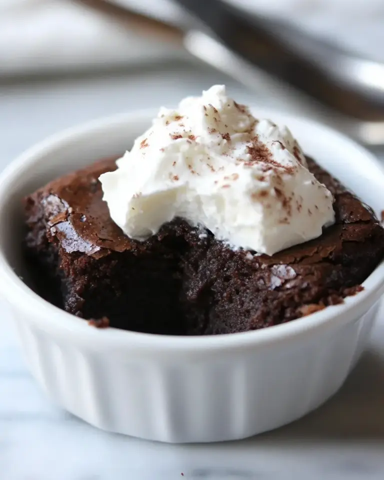 Easy 3-Minute Brownie in a Mug photo