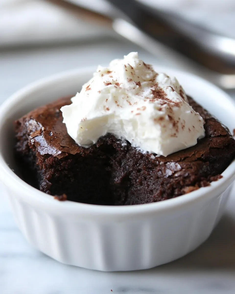 Easy 3-Minute Brownie in a Mug photo