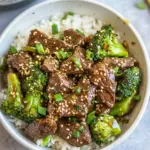 Easy 30-Minute Sesame Ginger Garlic Broccoli Beef Stir Fry photo