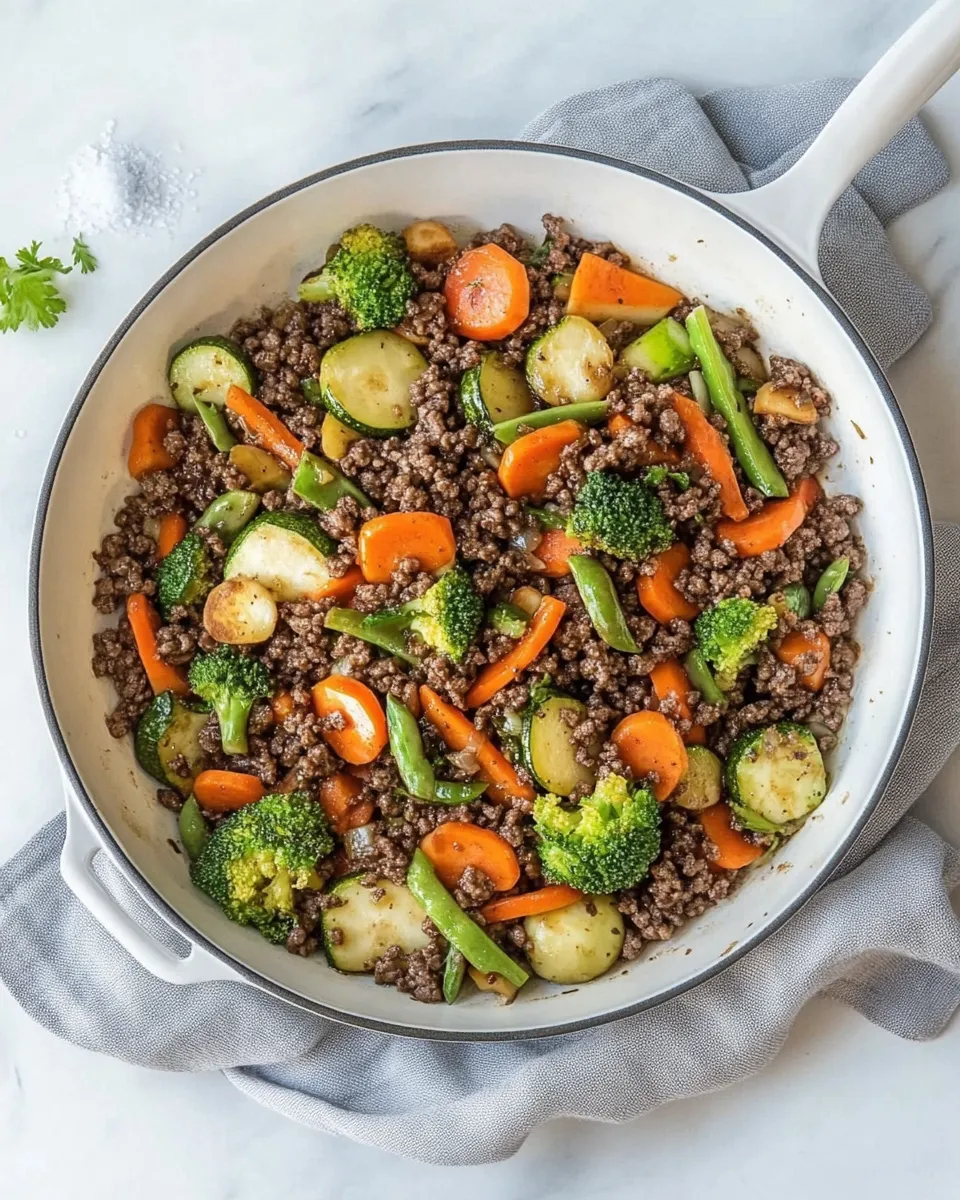 Easy 30-Minute Teriyaki Ground Beef Skillet with Vegetables photo