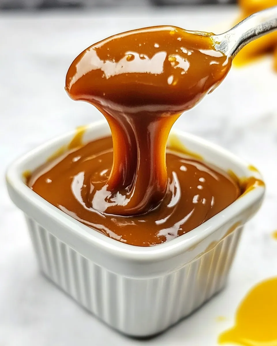 Homemade 3 Ingredient Caramel Sauce recipe photo