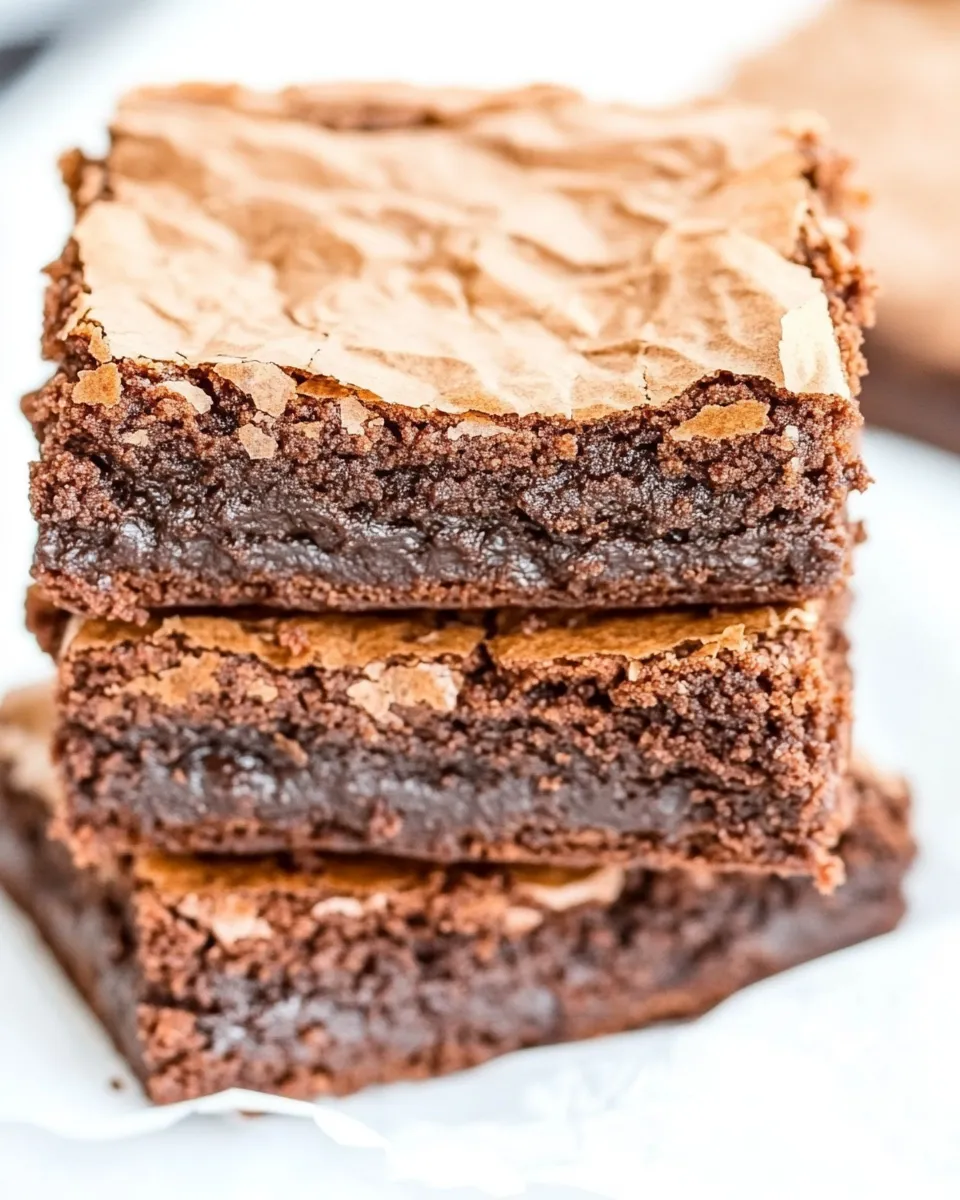Delicious 3 Ingredient Nutella Brownies image