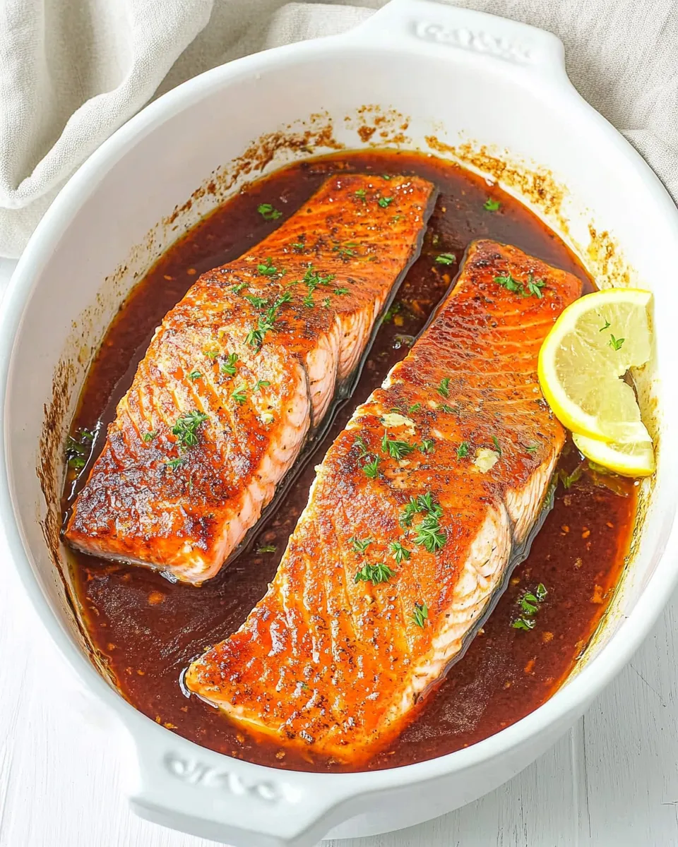 Homemade 4-Ingredient Baked Salmon Recipe: Easy Weeknight Dinner in 20 Minutes photo