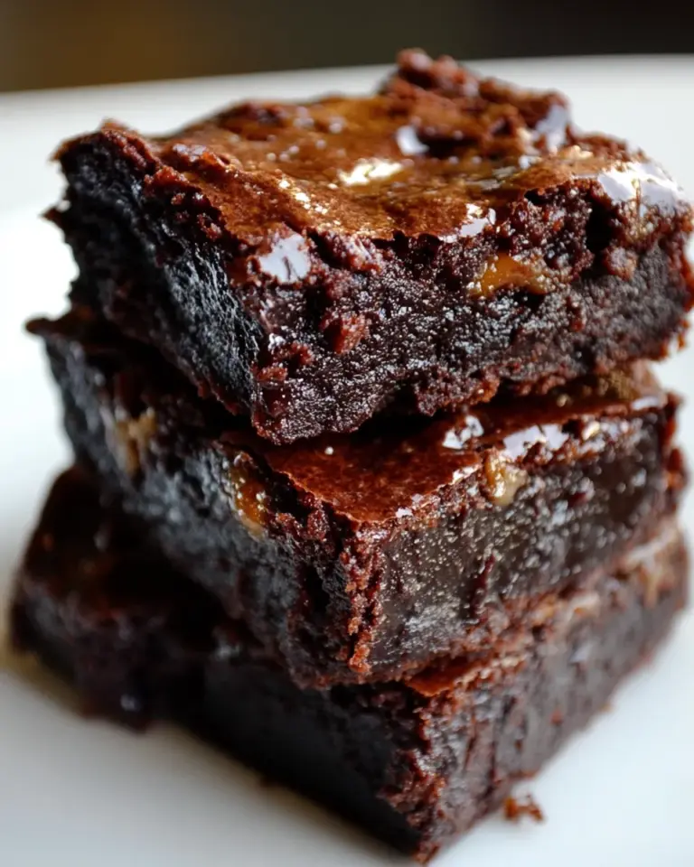 Easy 4-Ingredient Protein Fudge Brownies photo