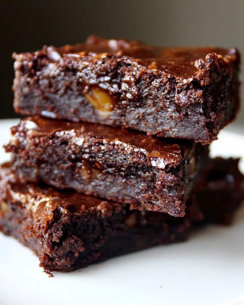 Delicious 4-Ingredient Protein Fudge Brownies image