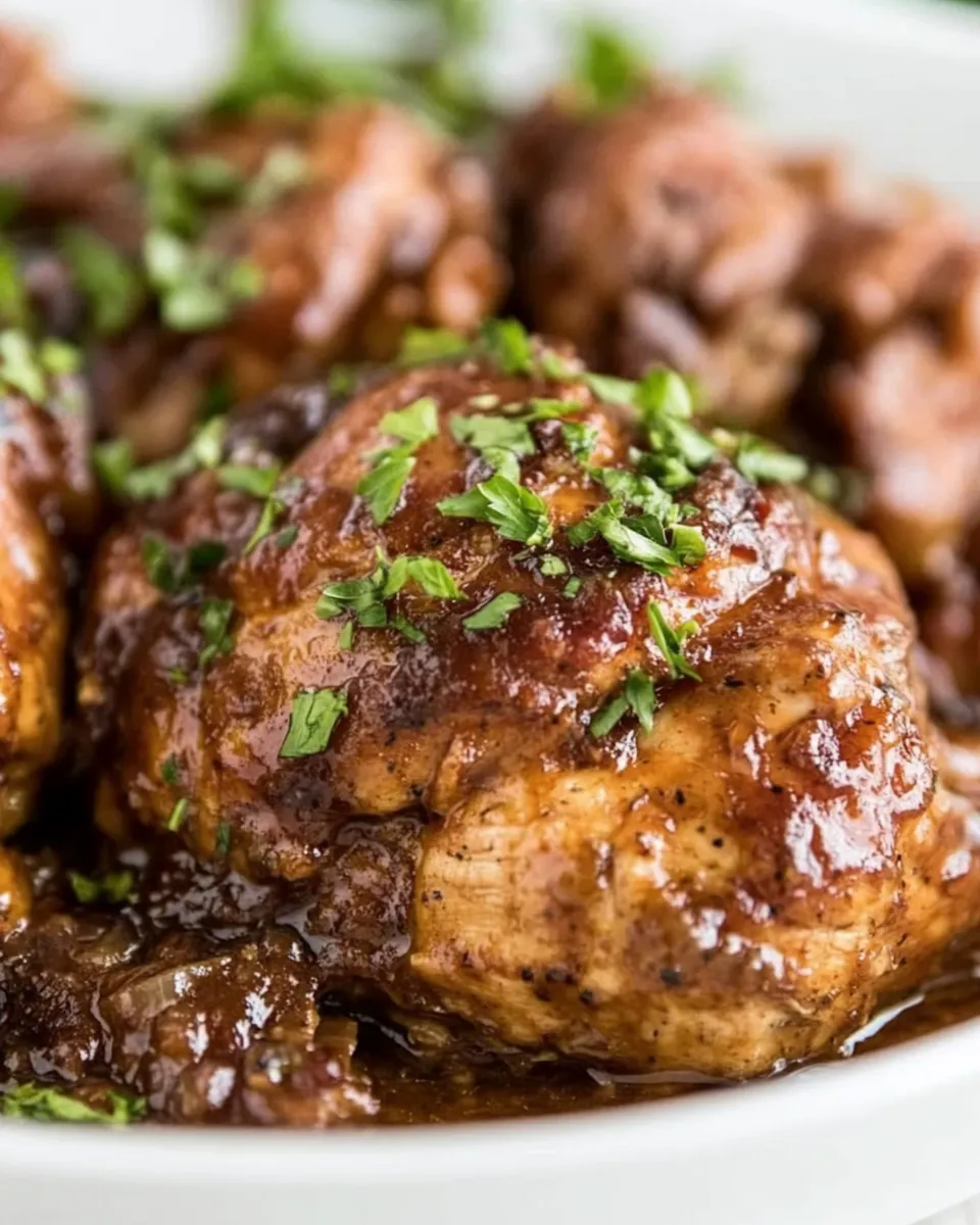Best 5-Ingredient Slow Cooker Balsamic Chicken recipe photo