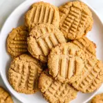 Easy 5 Ingredient Peanut Butter Cookies photo