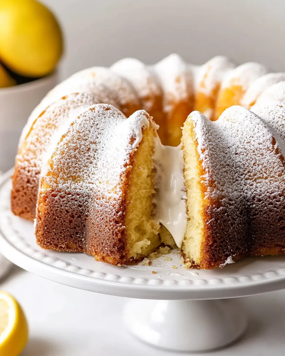 Homemade 7UP Bundt Cake photo