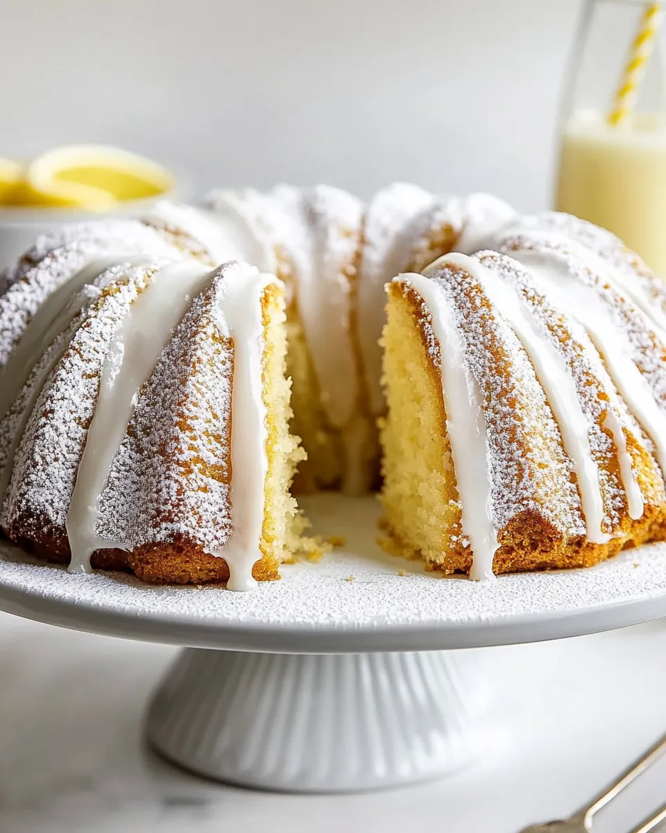 Classic 7UP Bundt Cake image