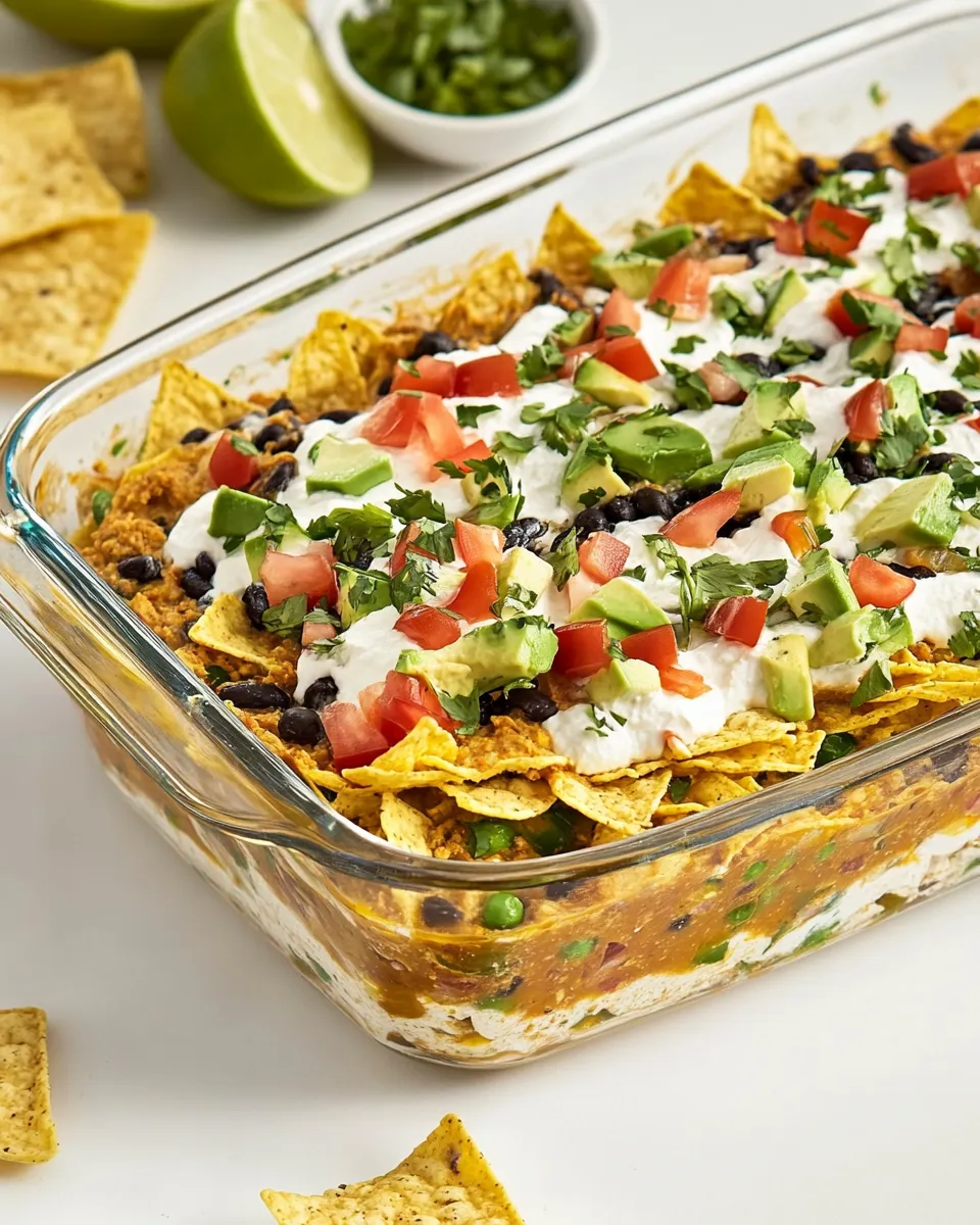 Homemade 7 Layer Dip photo