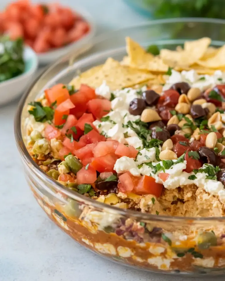 Homemade 7 Layer Greek Dip Recipe photo