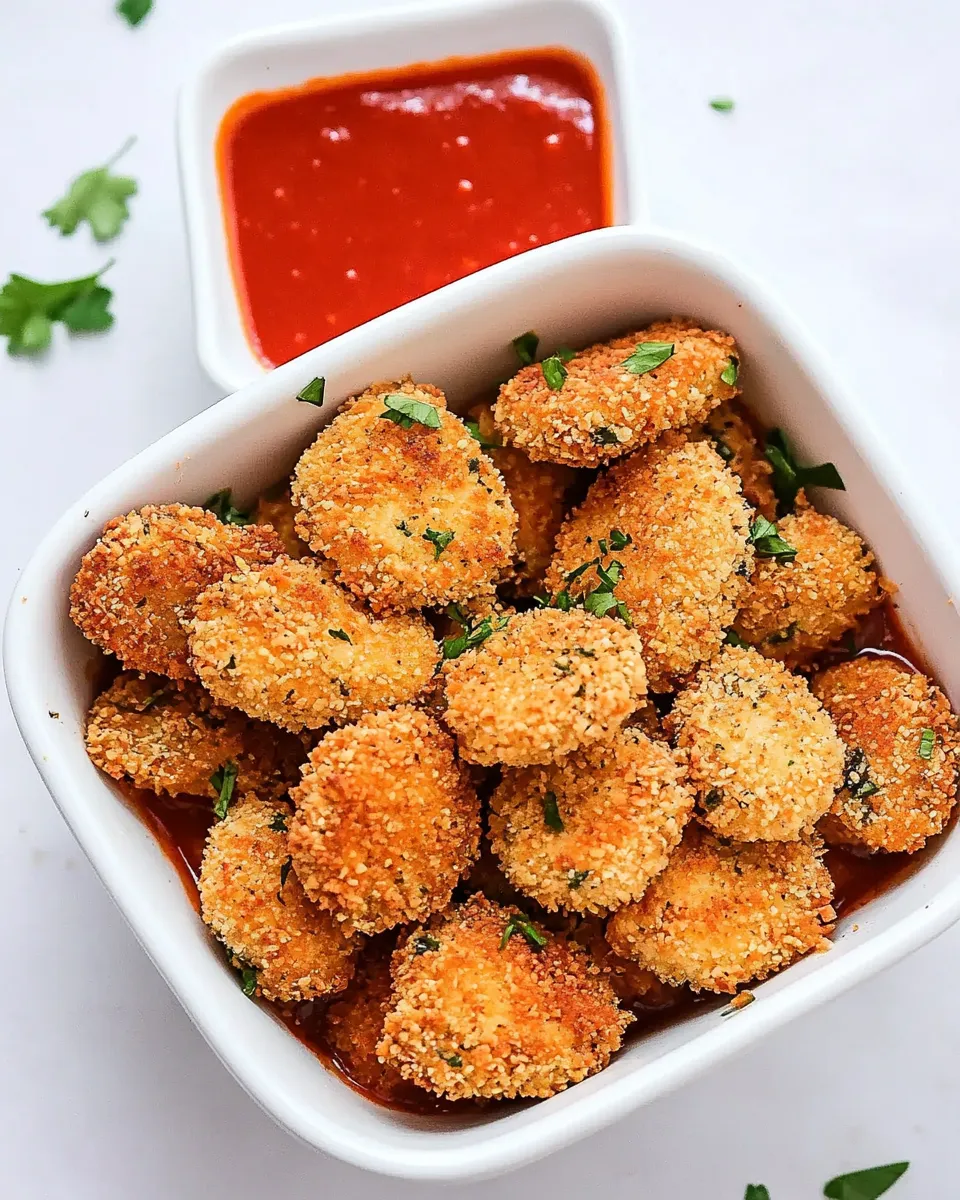 Delicious Air-Fryer Chicken Nuggets shot
