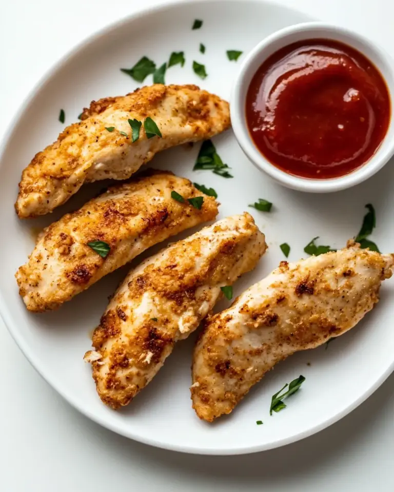 Easy Air-Fryer Chicken Tenders, No Breading photo