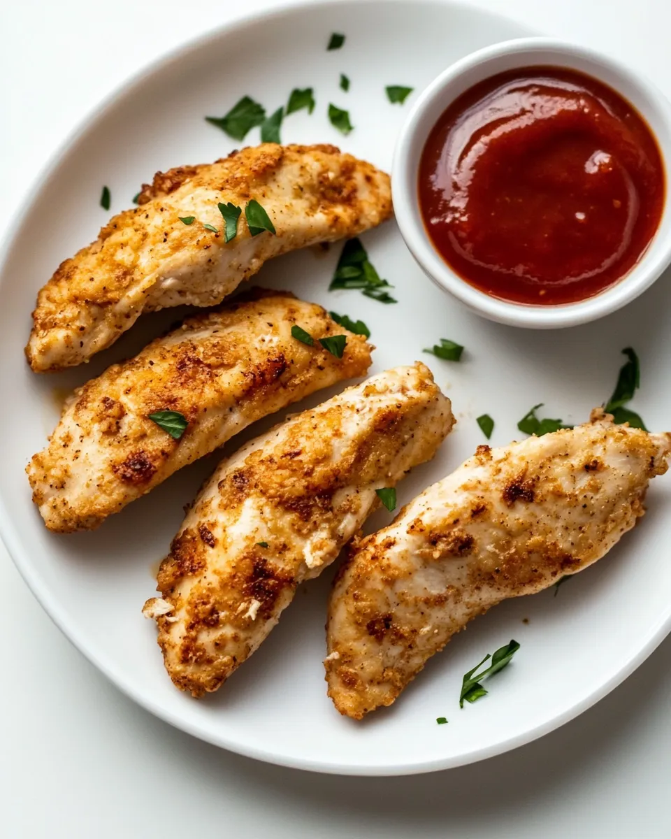 Easy Air-Fryer Chicken Tenders, No Breading photo