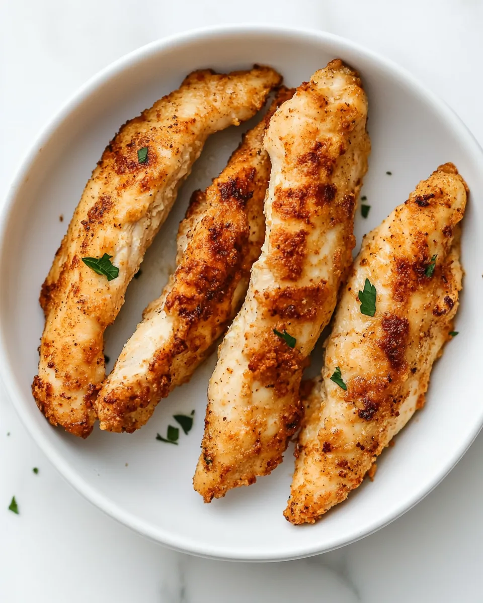 Delicious Air-Fryer Chicken Tenders, No Breading image