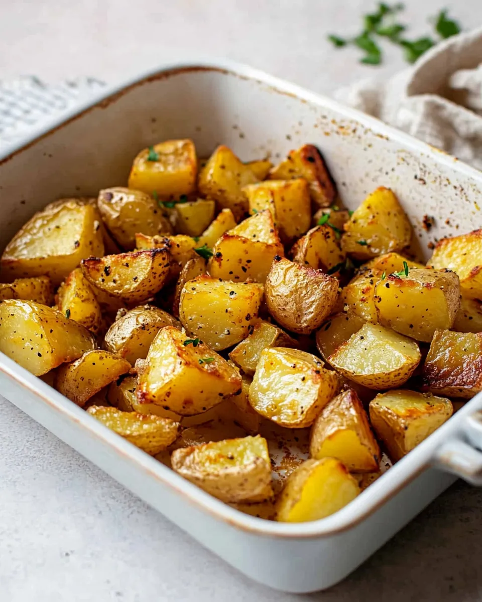 Delicious Air-Fryer Diced Potatoes image