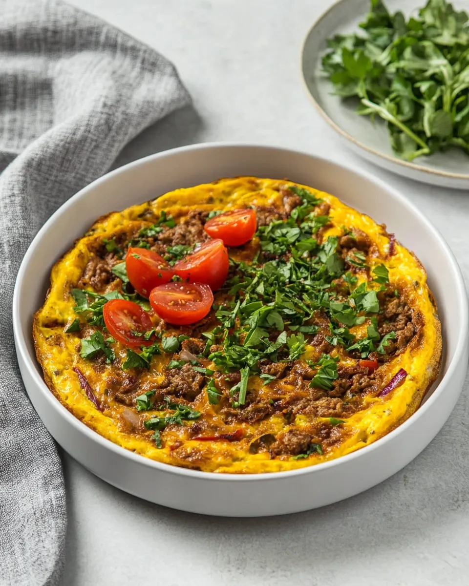Healthy Air-Fryer Frittata recipe photo