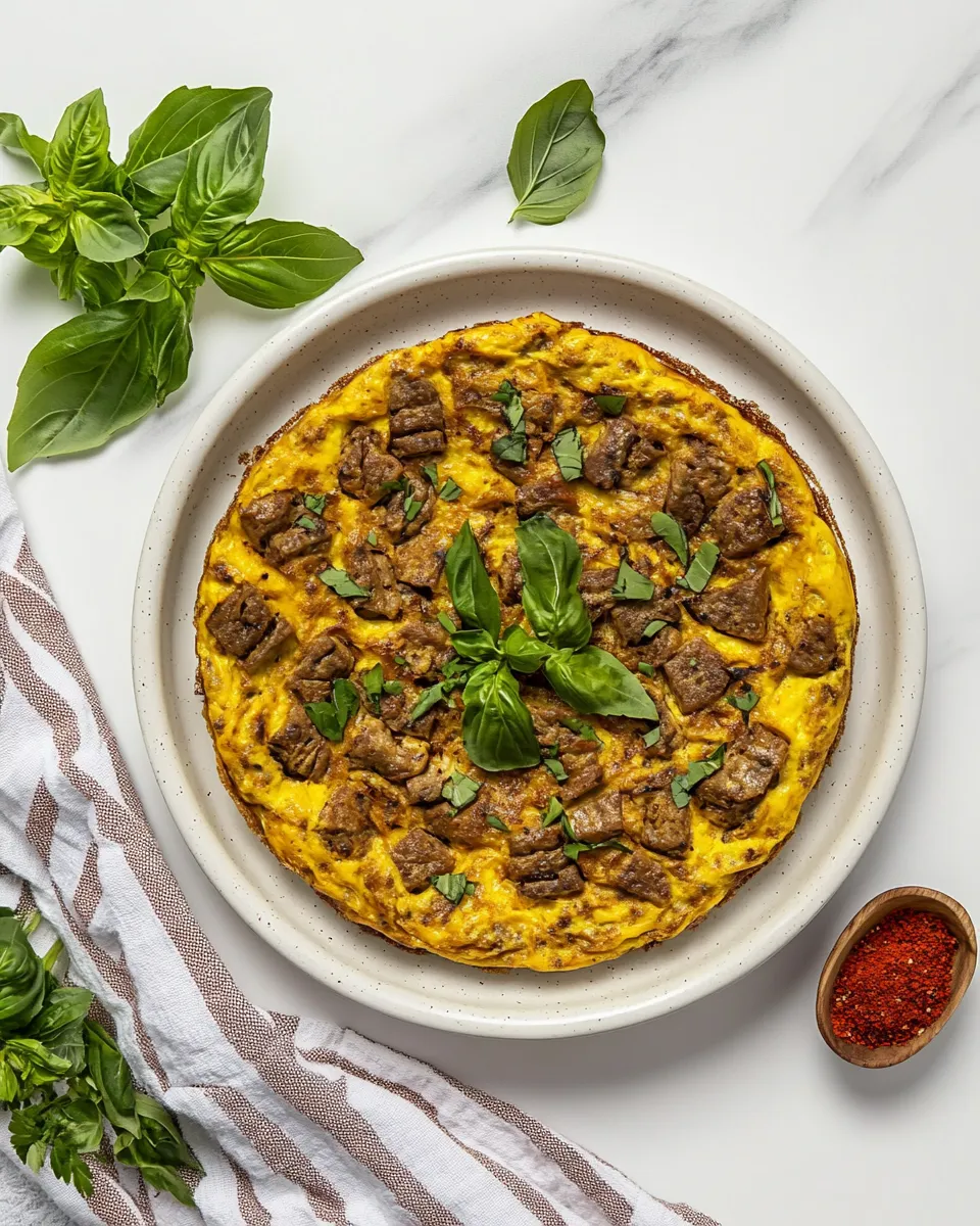 Quick Air-Fryer Frittata shot