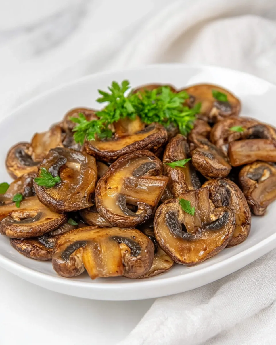Homemade Air-Fryer Mushrooms photo