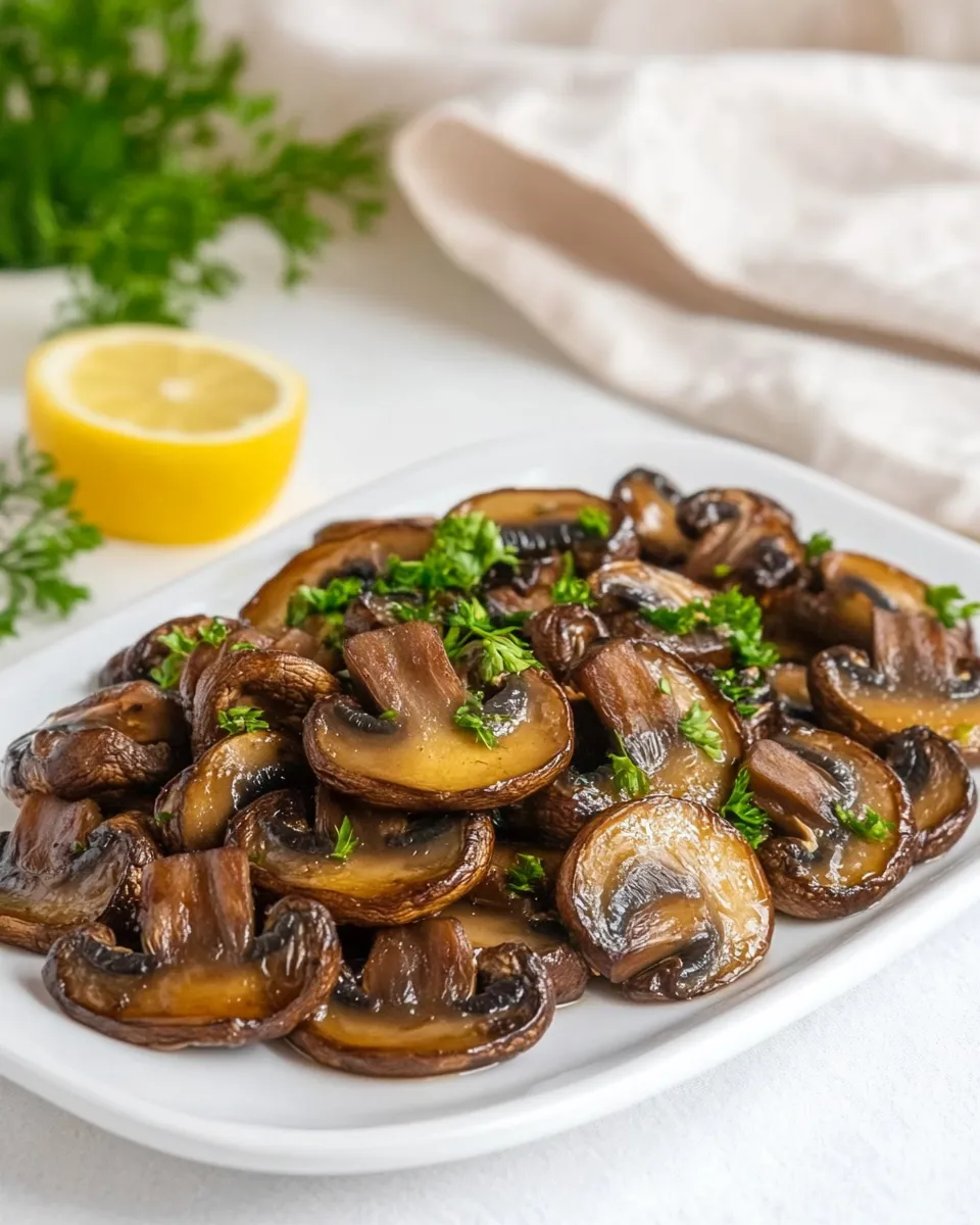 Classic Air-Fryer Mushrooms image