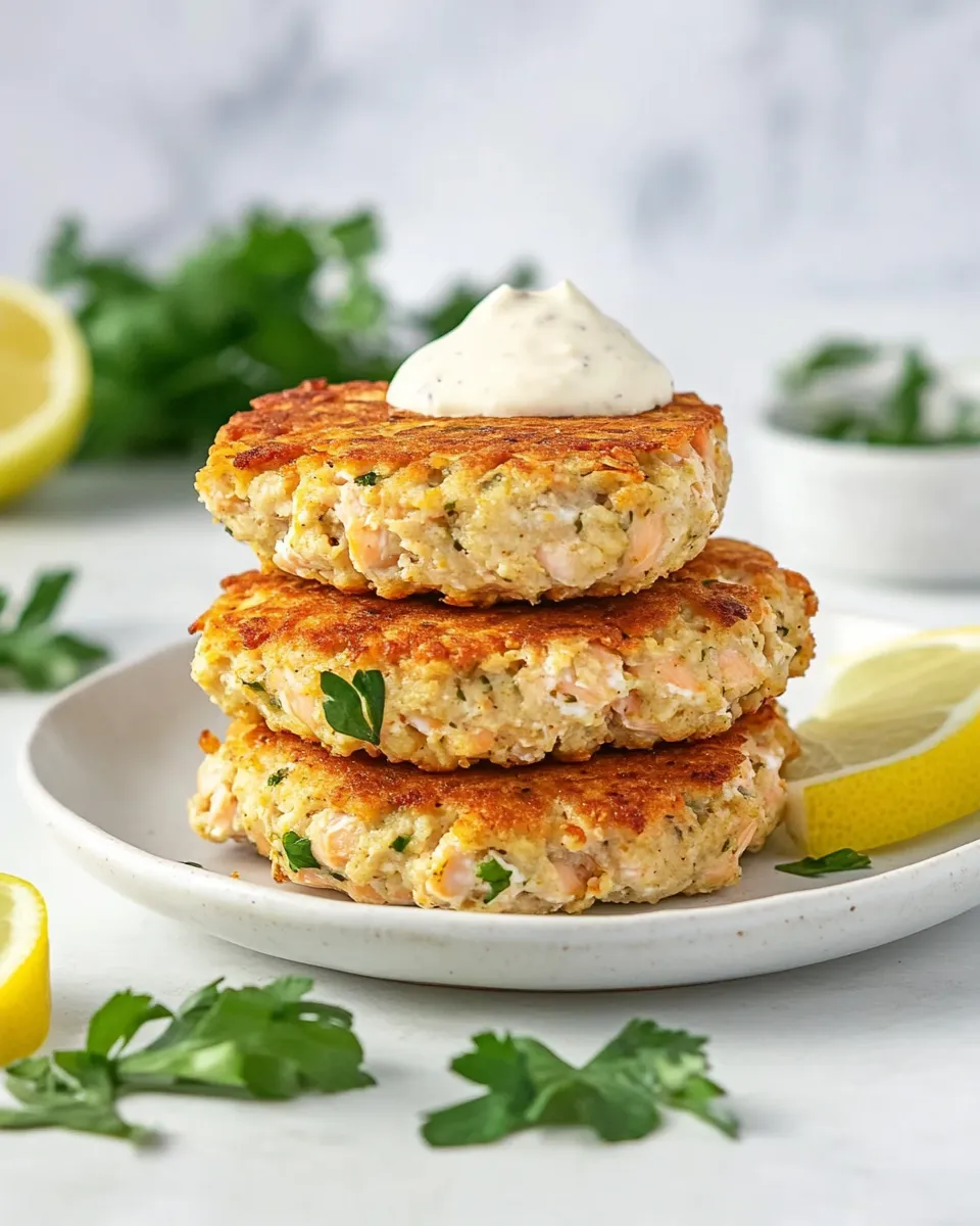 Homemade Air-Fryer Salmon Patties photo