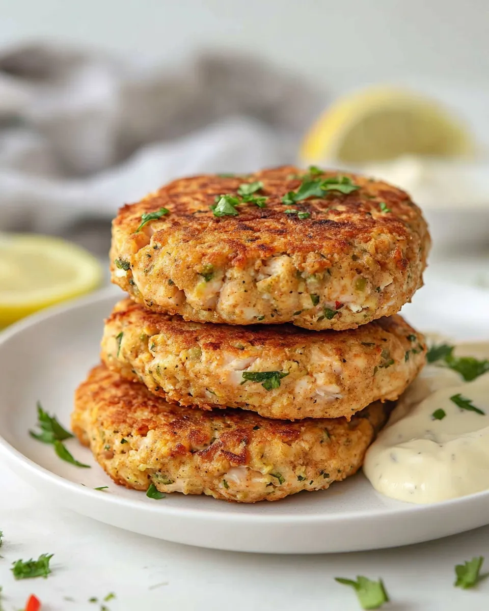 Easy Air-Fryer Salmon Patties image