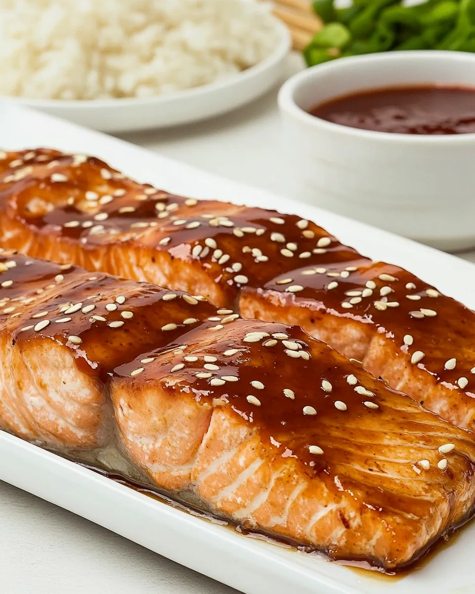 Homemade Air-Fryer Teriyaki Salmon photo