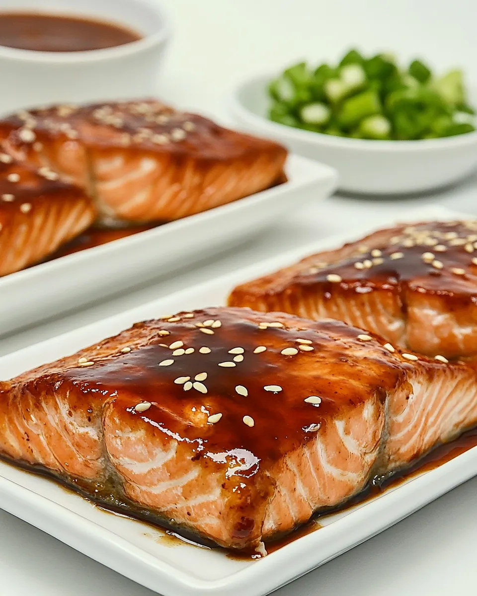 Classic Air-Fryer Teriyaki Salmon image