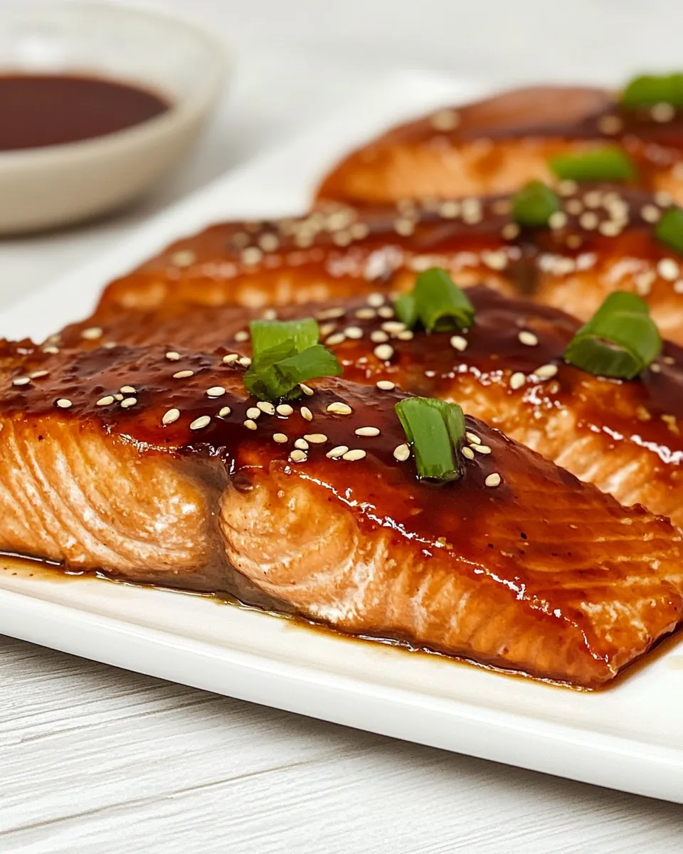Easy Air-Fryer Teriyaki Salmon recipe photo