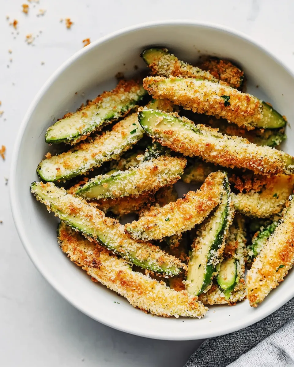 Delicious Air Fryer Avocado Fries image