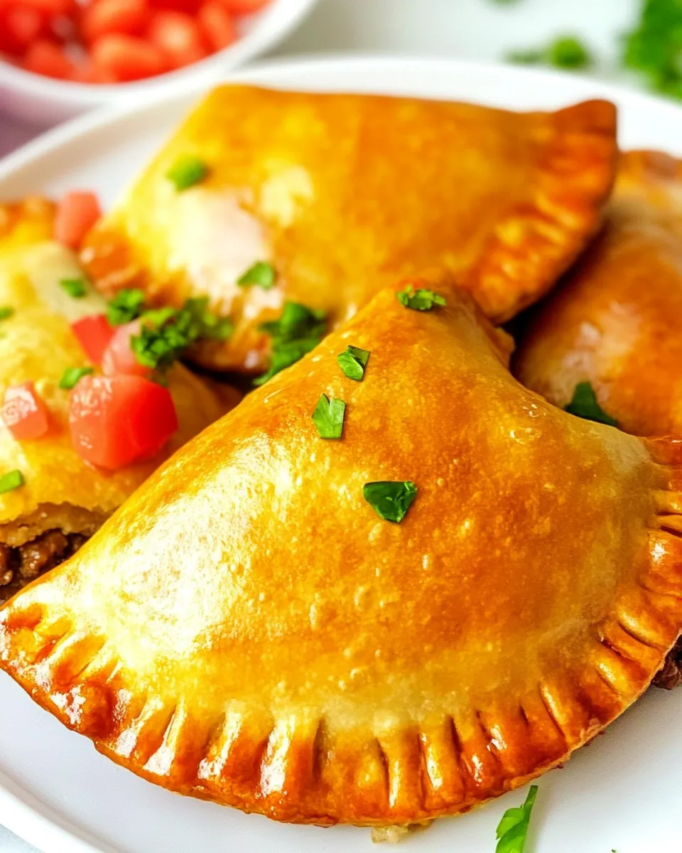 Homemade Air Fryer Beef Empanadas photo