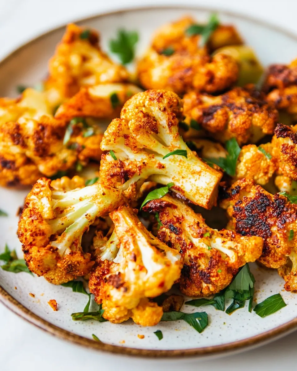 Quick Air Fryer Cauliflower So Good Youll Forget Its Healthy recipe image